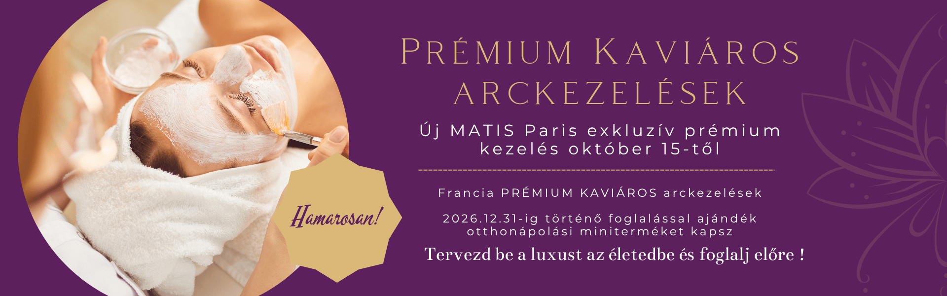 Prémium kaviáros kezelés MATIS